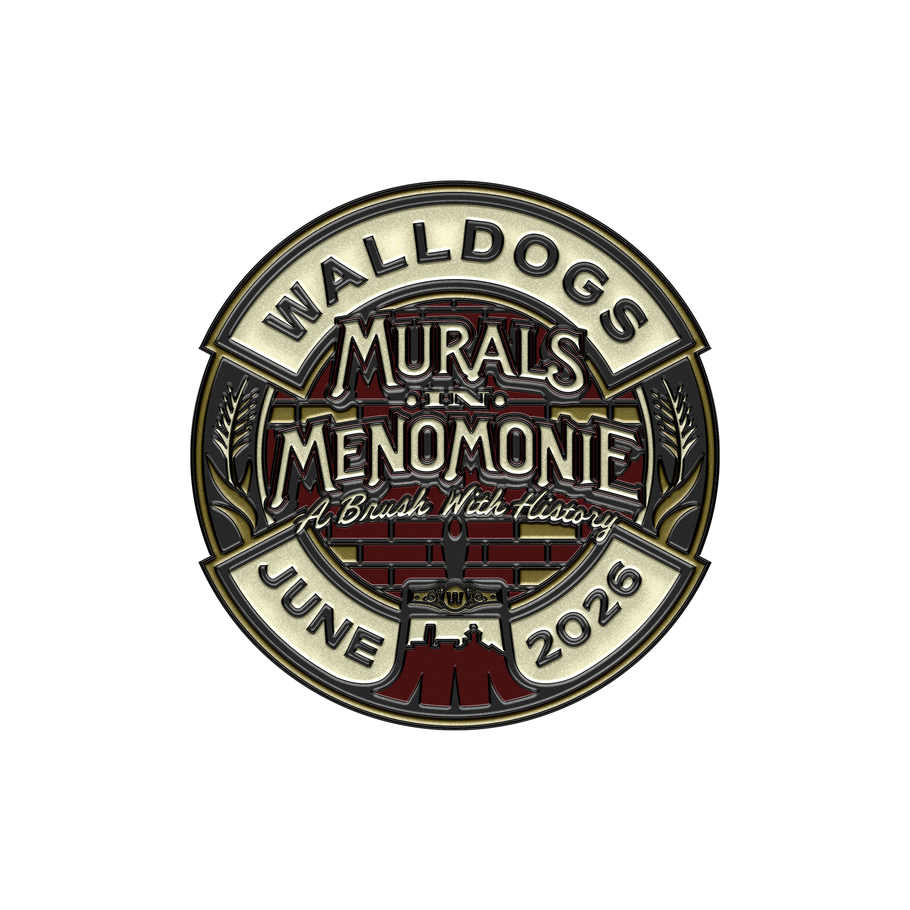 Wall Dogs Pin